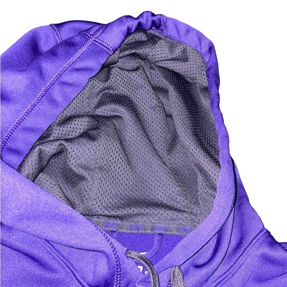 Nike Therma-Fit hoody Purple Size S with pockets - Picture 5 of 9
